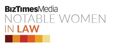 BizTimesMedia Notable Women in Law badge